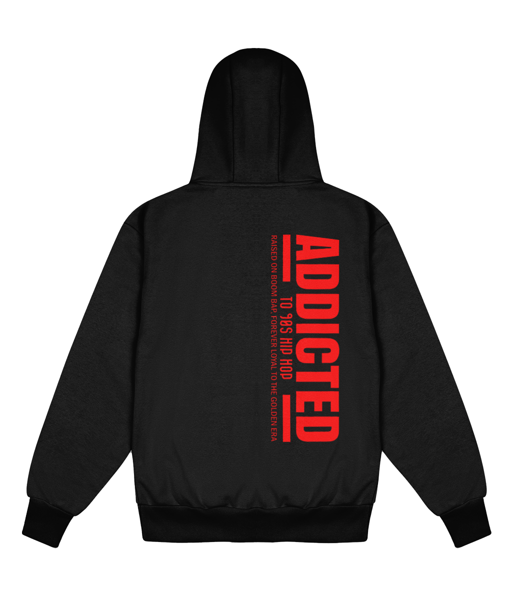 Addicted To 90s Hip Hop - Delux Heavyweight Hoodie