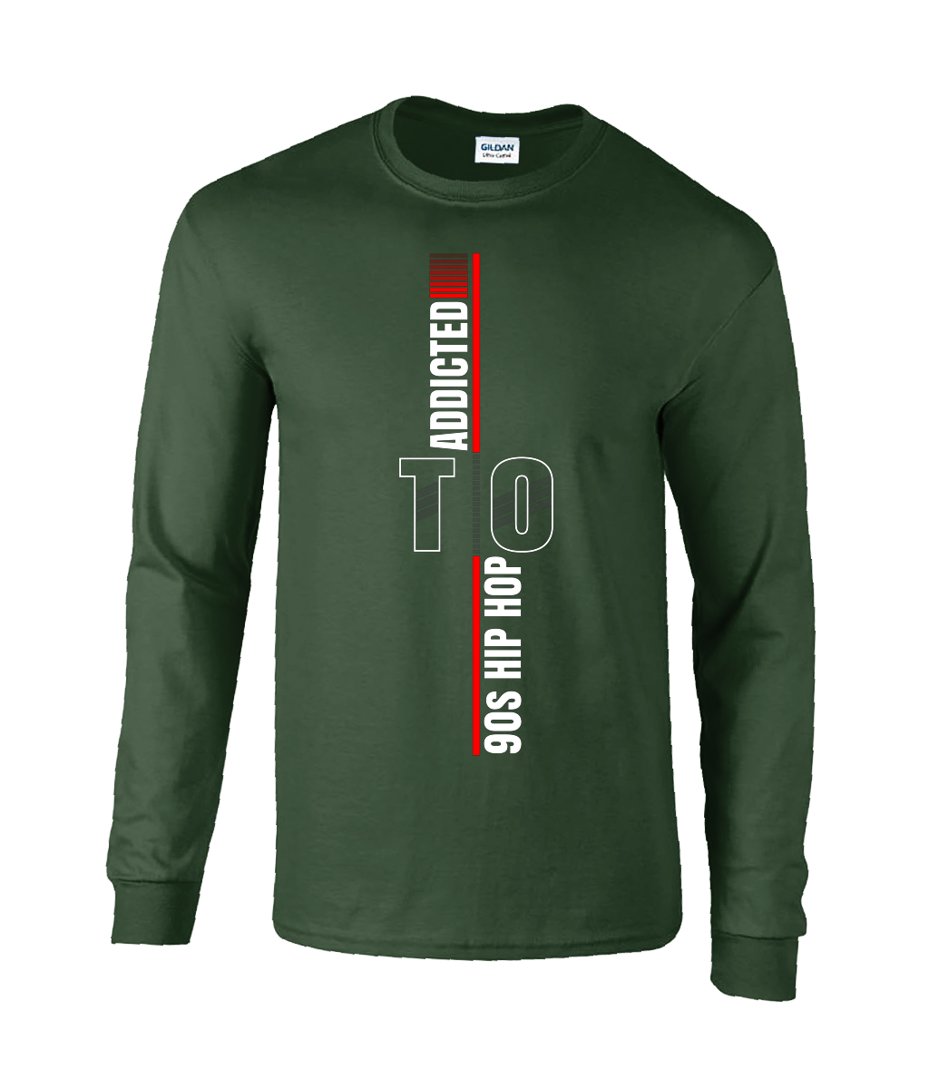 Addicted To 90s Hip Hop - Long Sleeve T-Shirt