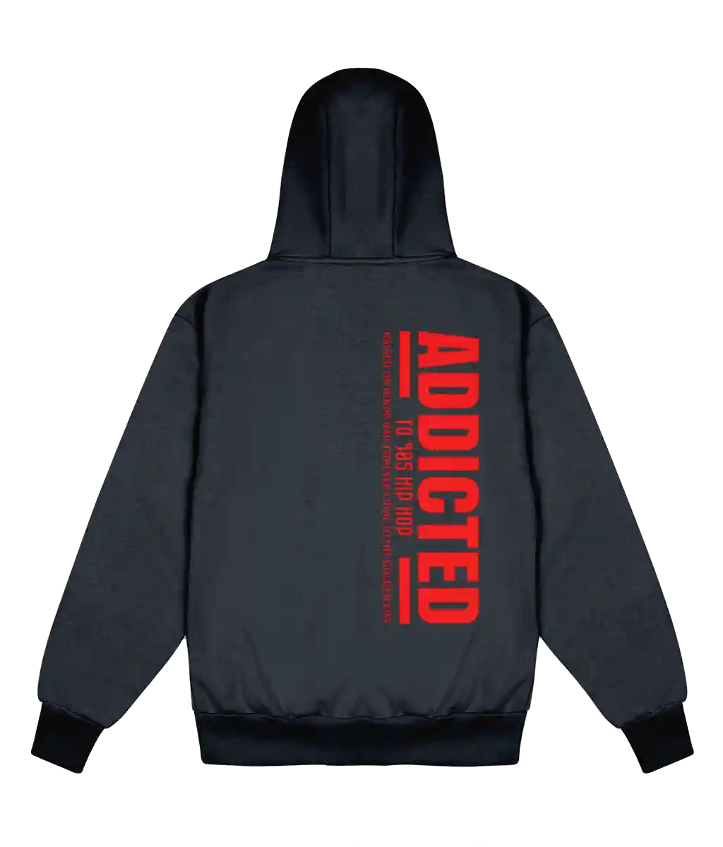 Addicted To 90s Hip Hop - Delux Heavyweight Hoodie