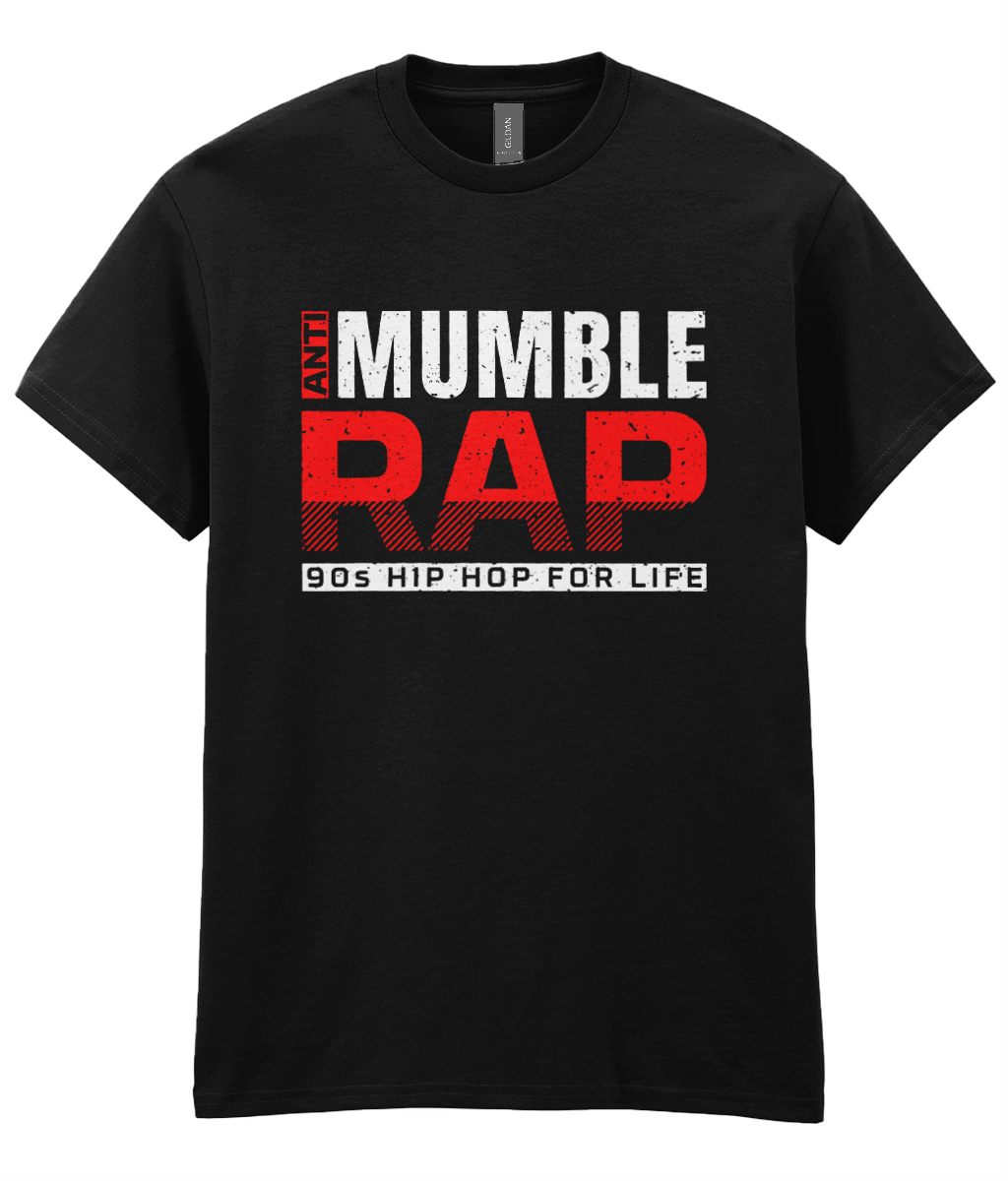 Anti Mumble Rap - T-Shirt - 5 Colors - #HipHop50th