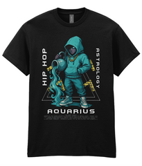 Hip Hop Astology T-Shirt - Aquarius