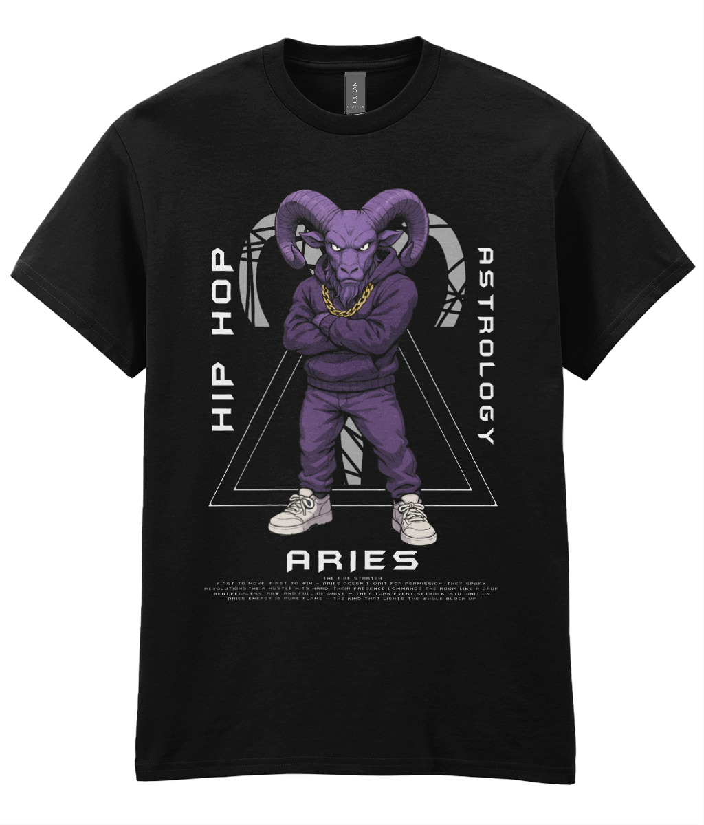 Hip Hop Astology T-Shirt - Aries