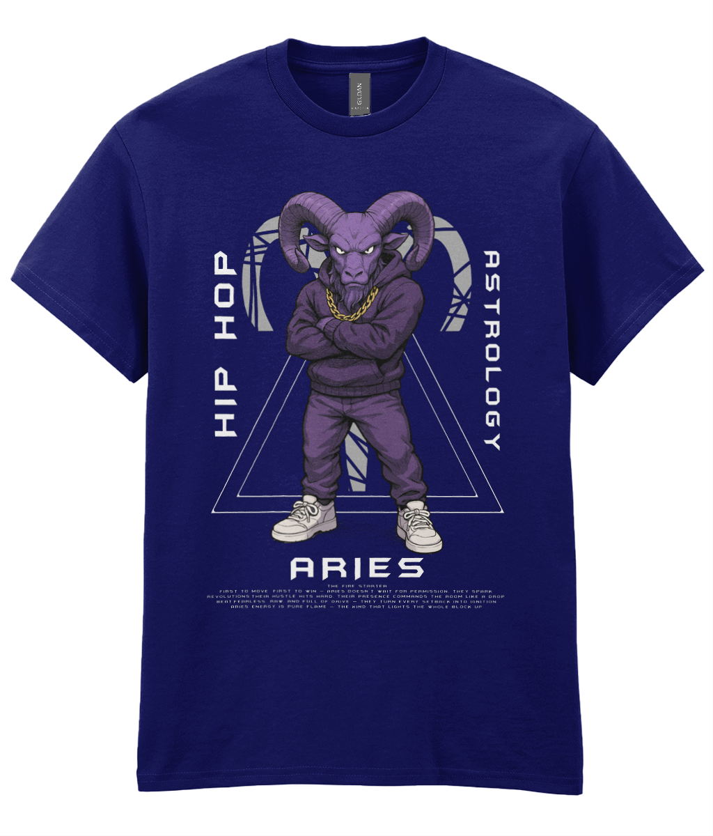 Hip Hop Astology T-Shirt - Aries