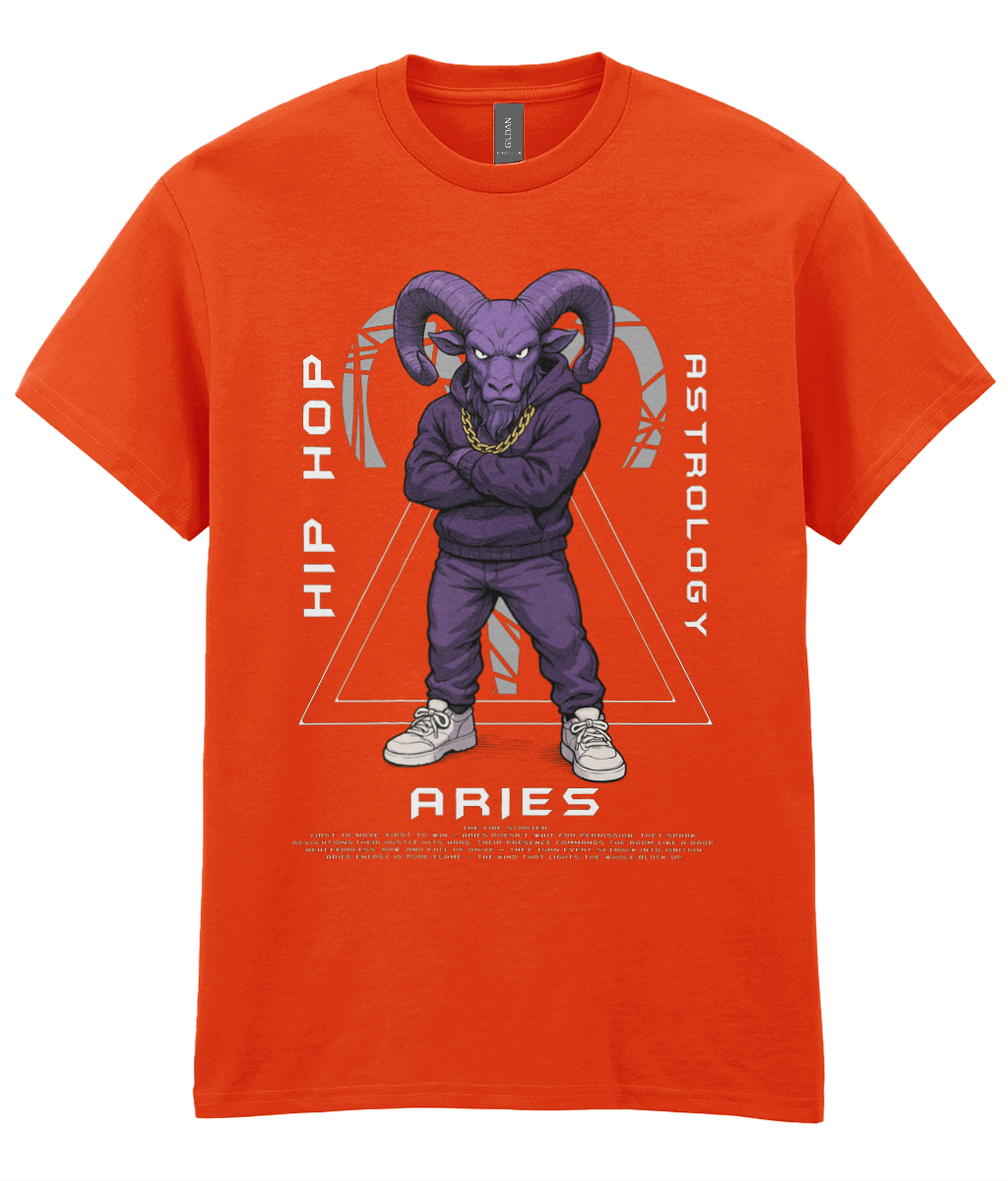 Hip Hop Astology T-Shirt - Aries