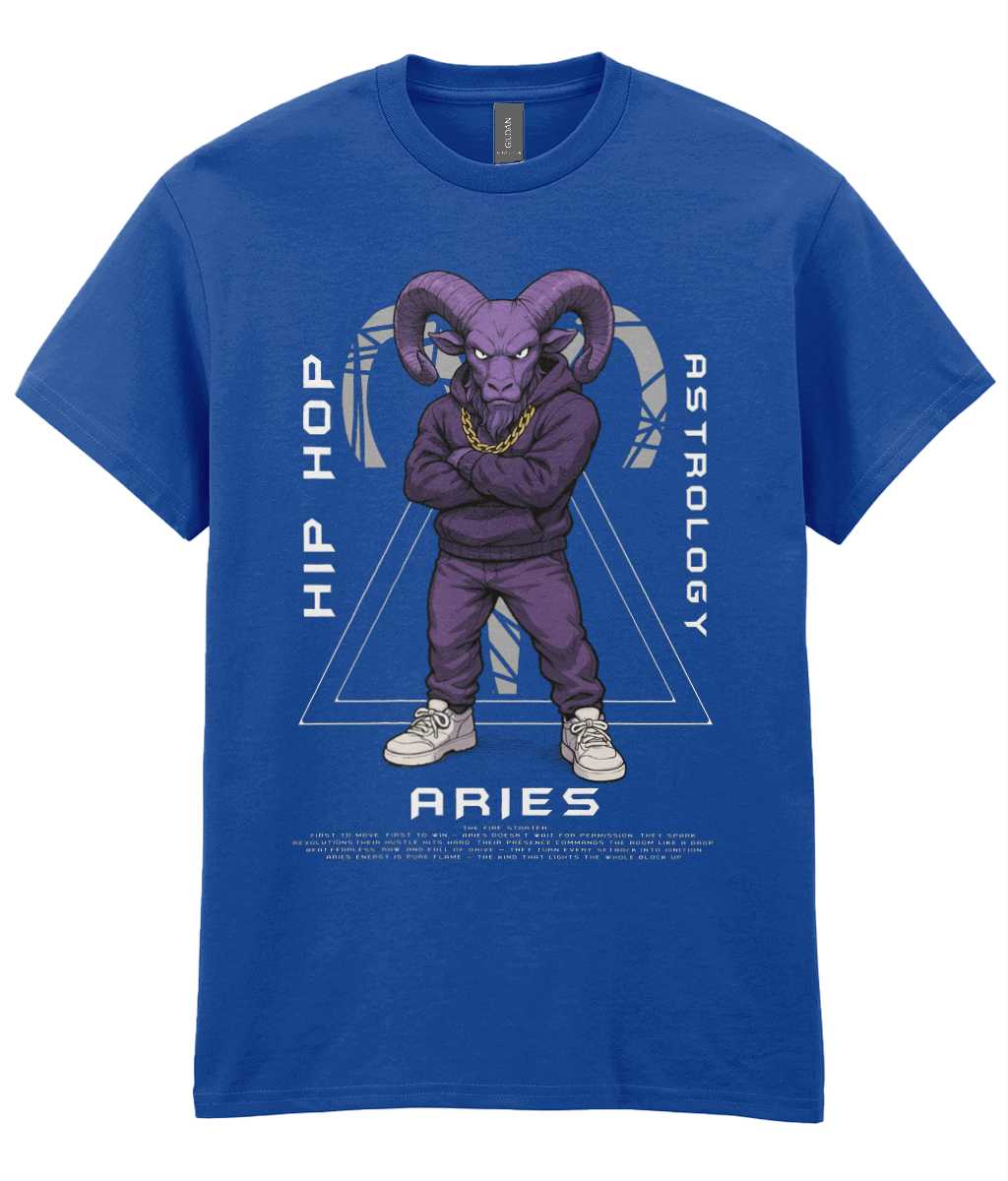 Hip Hop Astology T-Shirt - Aries