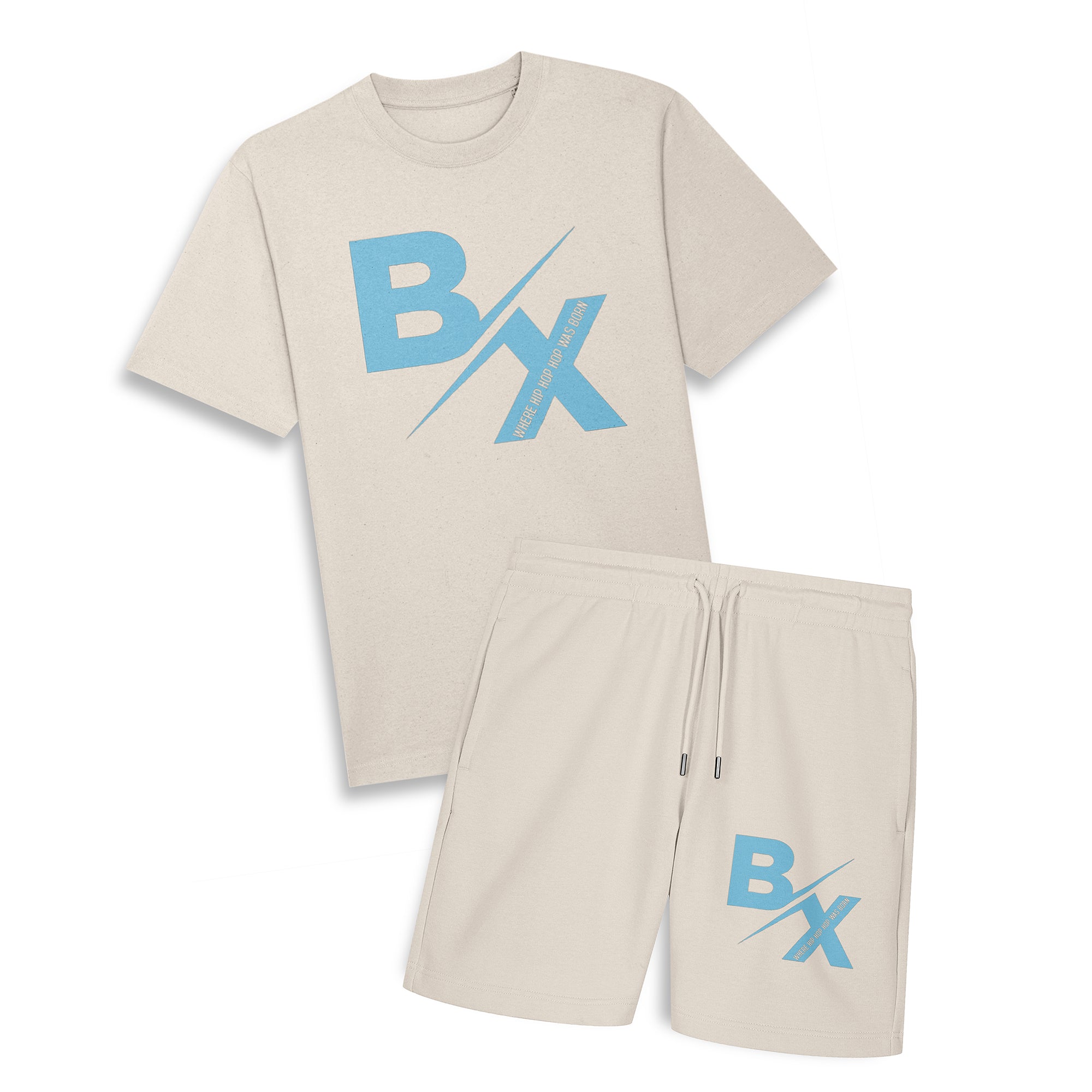 BX The Birth Place Of Hip Hop - Oversize Tee & Shorts Combo