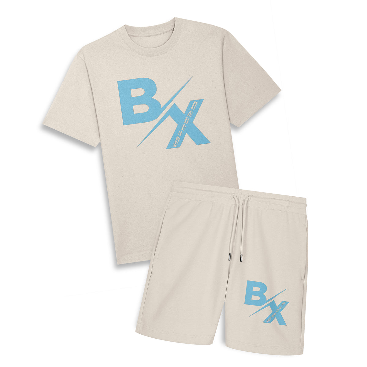 BX The Birth Place Of Hip Hop - Oversize Tee & Shorts Combo