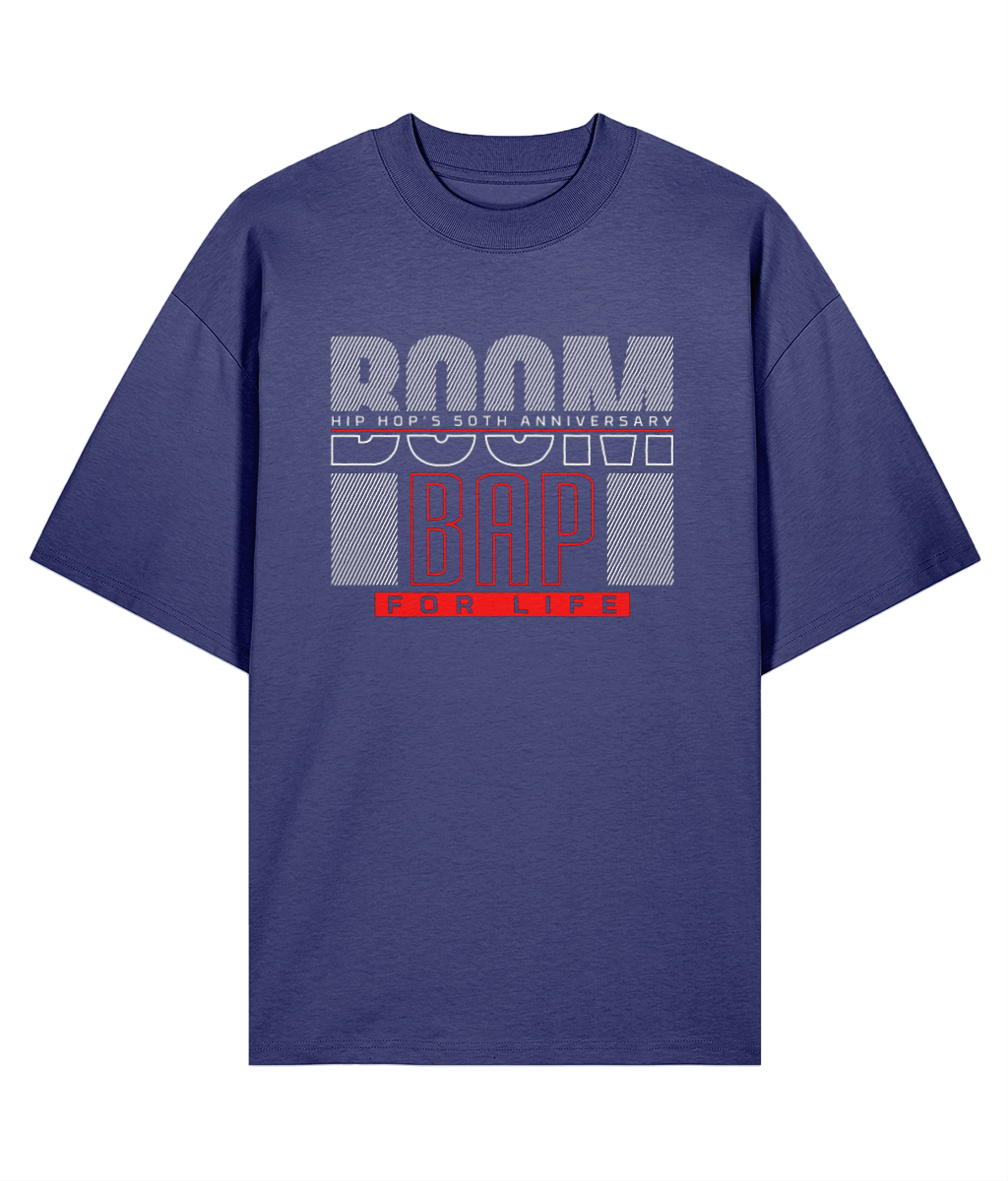 Boom Bap For Life - Oversize Organic Tee