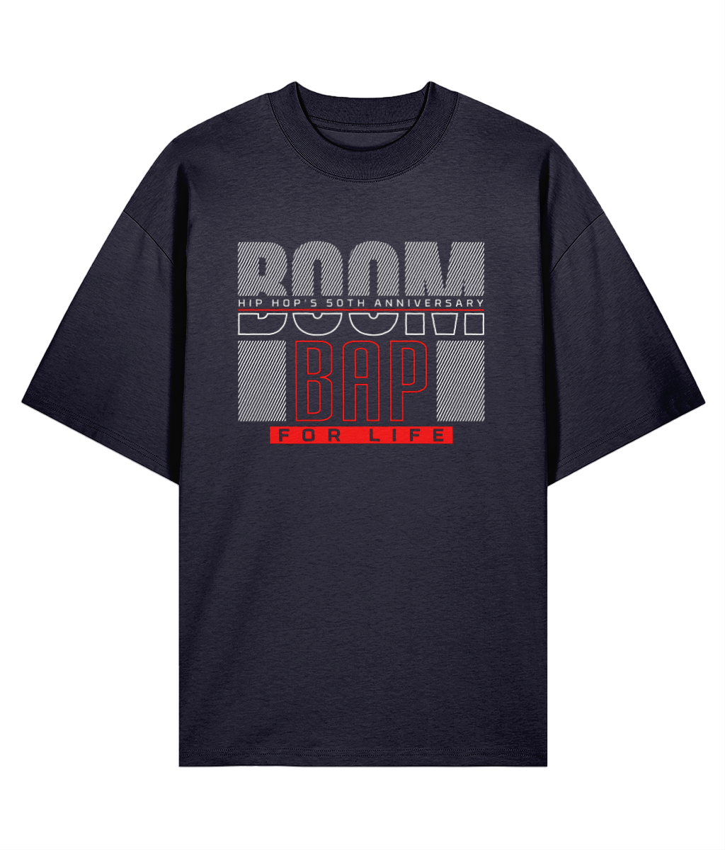 Boom Bap For Life - Oversize Organic Tee