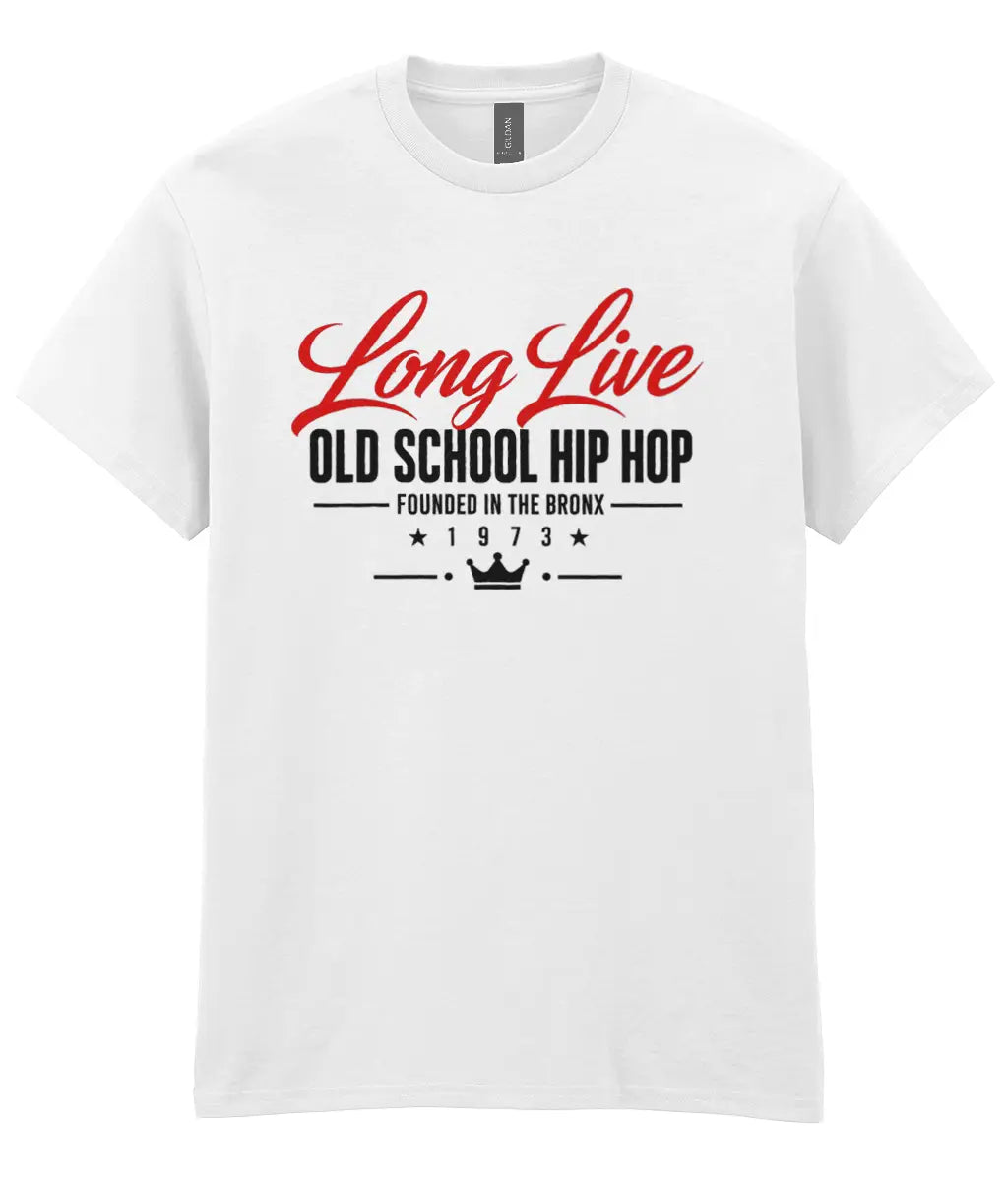 Long Live Old School Hipo Hop - T-Shirt