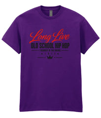 Long Live Old School Hipo Hop - T-Shirt