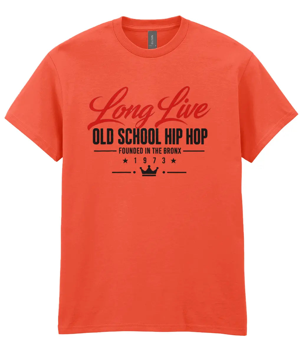 Long Live Old School Hipo Hop - T-Shirt