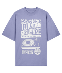 Brooklyn Turntable Challange - Oversize Organic Tee