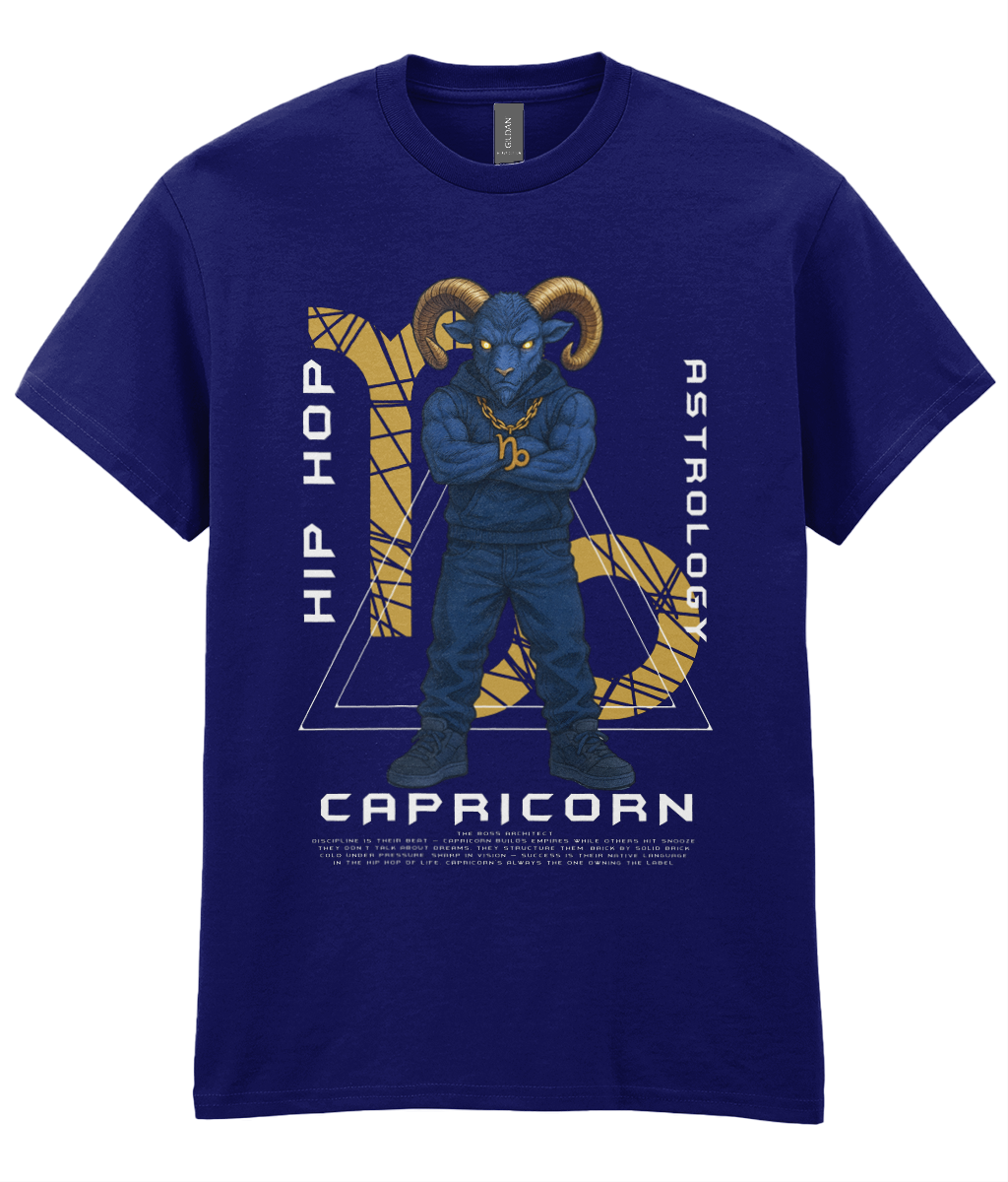 Hip Hop Astology T-Shirt - Capricorn