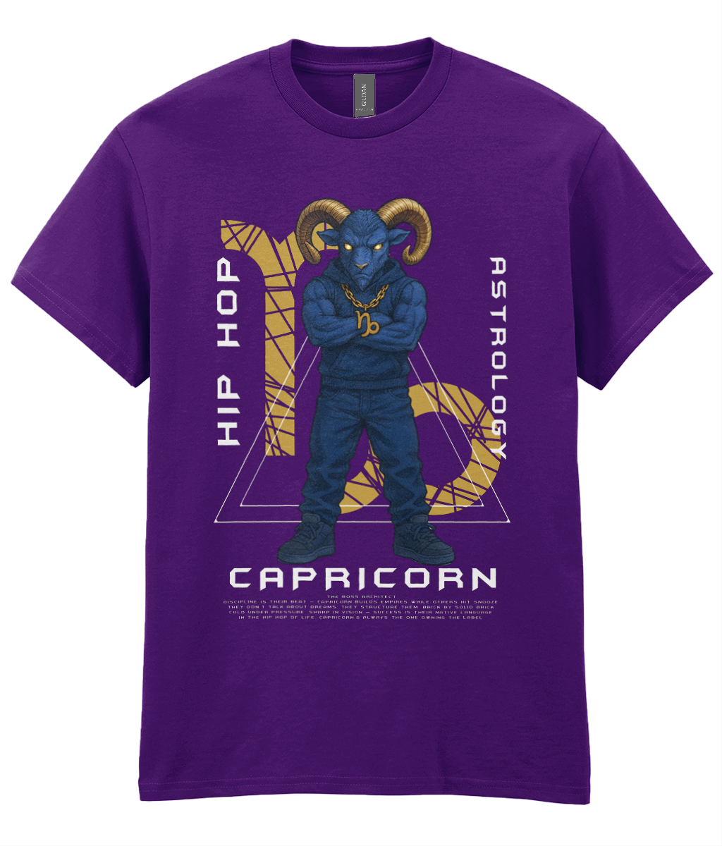 Hip Hop Astology T-Shirt - Capricorn