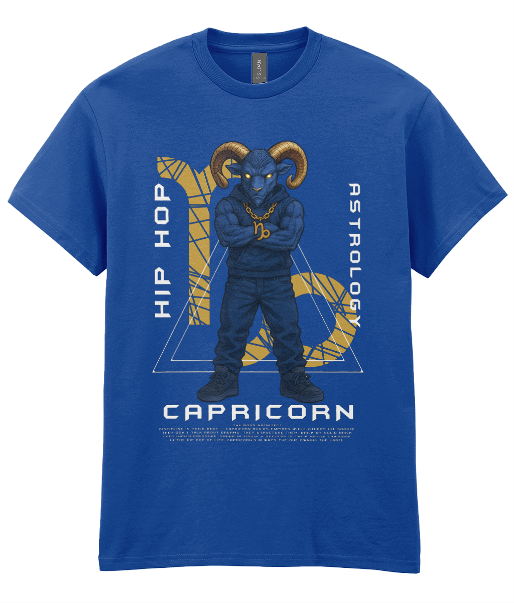 Hip Hop Astology T-Shirt - Capricorn