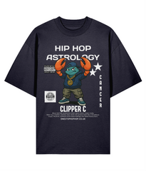 Hip Hop Astrology – Cancer Clipper C Oversize Tee