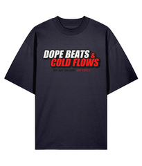 Dope Beats & Cold Flows - Oversize Organic Tee