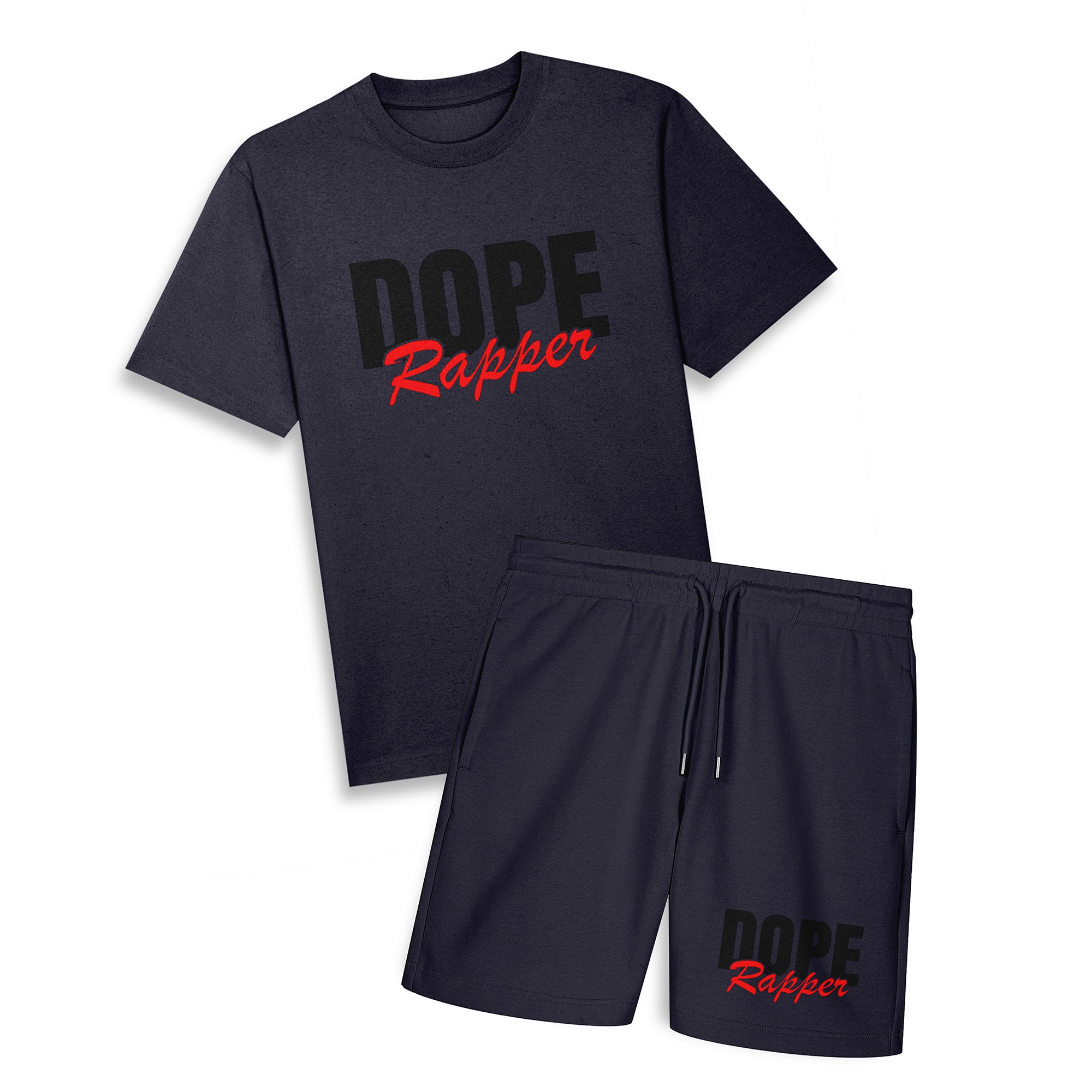 Dope Rapper - Oversize Tee & Shorts Combo