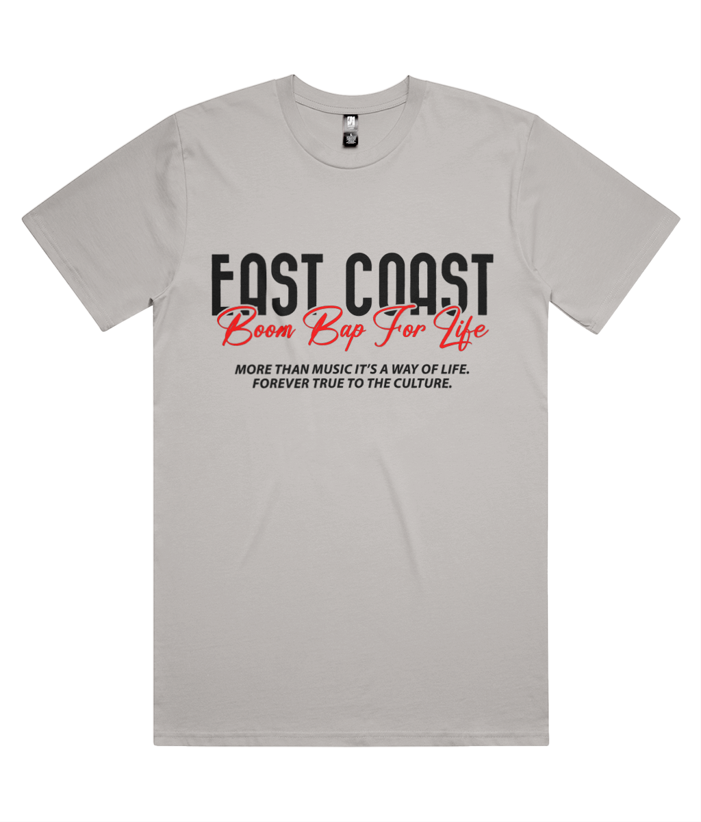 East Coast Boom Bap For Life Classic Tee