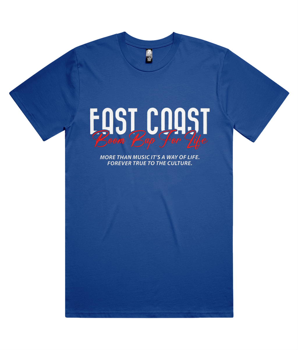 East Coast Boom Bap For Life Classic Tee