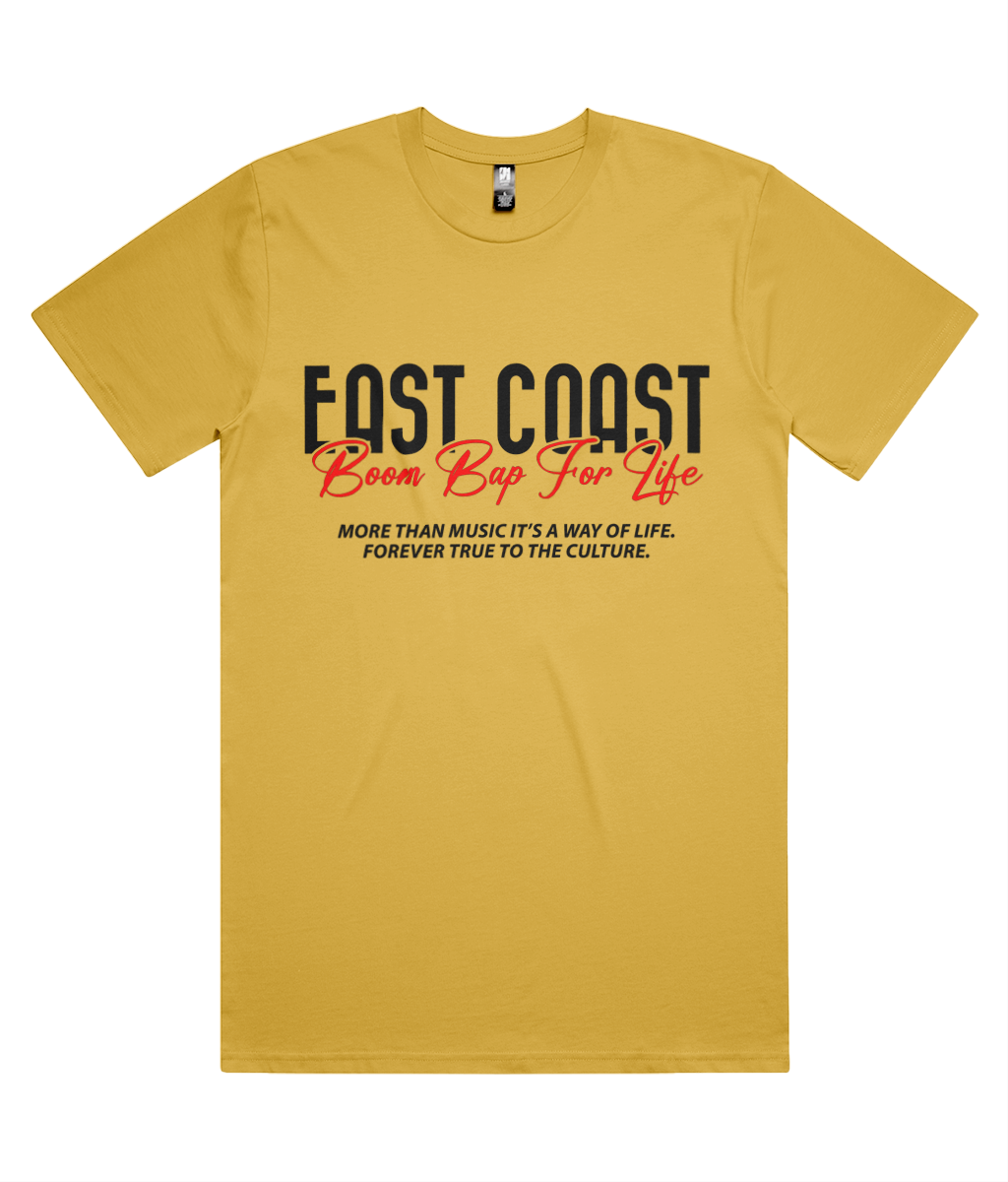 East Coast Boom Bap For Life Classic Tee