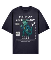 Hip Hop Astrology – Capricorn ‘Goat’ Oversized Tee