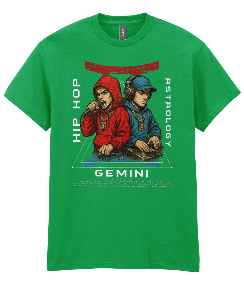 Hip Hop Astology T-Shirt - Gemini