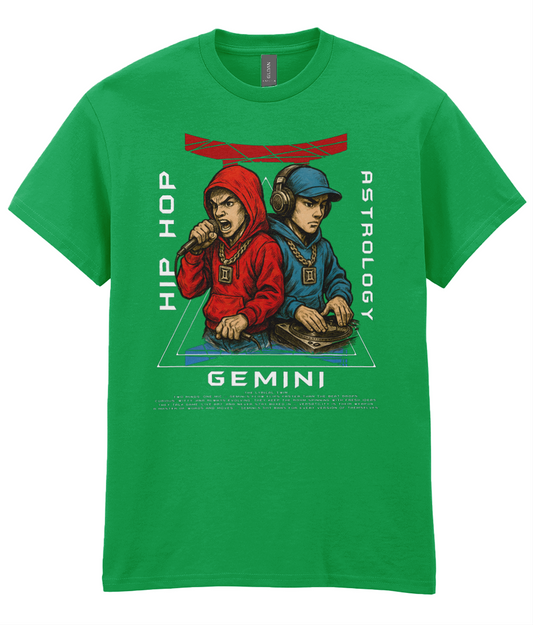 Hip Hop Astrology T-Shirt - Gemini