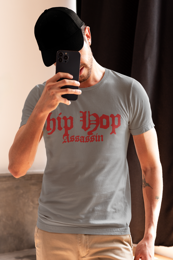 Hip Hip Assassin - Hip Hop Amime T-Shirt (Front & Back Print)
