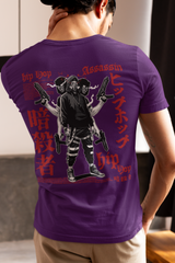 Hip Hip Assassin - Hip Hop Amime T-Shirt (Front & Back Print)