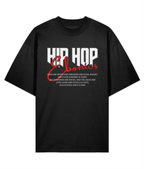Hip Hop Ebonics - Oversize Organic Tee