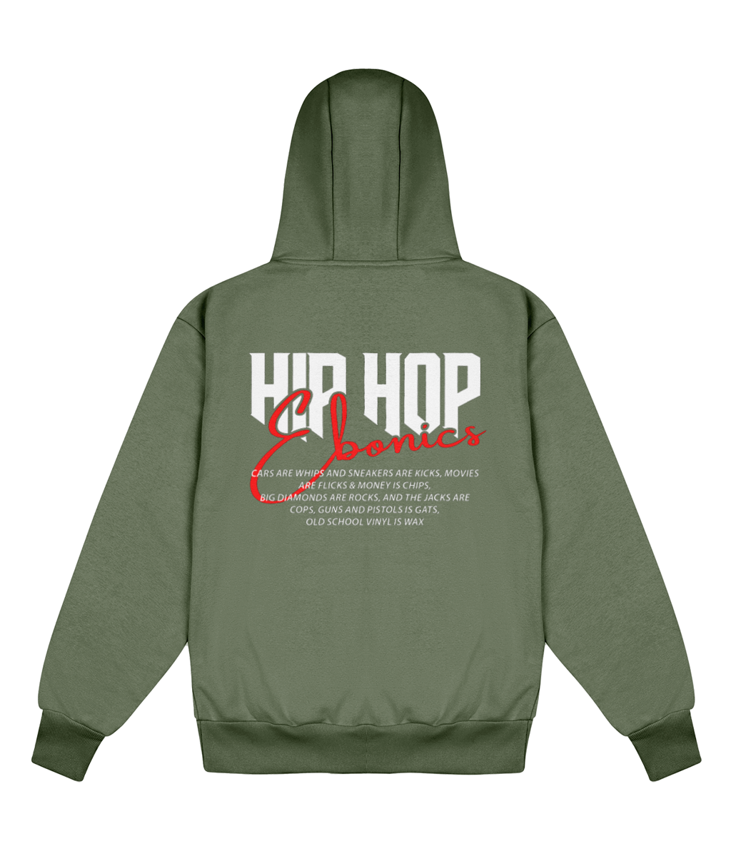 Hip Hop Ebonics - Delux Heavyweight Hoodie
