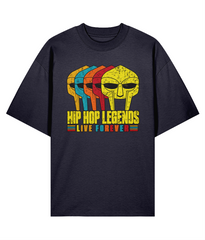 Hip Hop Legends Never Die - Organic Oversize Tee
