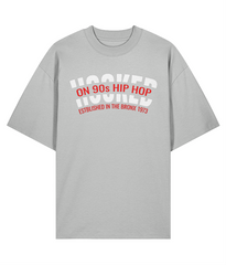 Hooked On 90s Hip Hop - Oversized Organic Tee