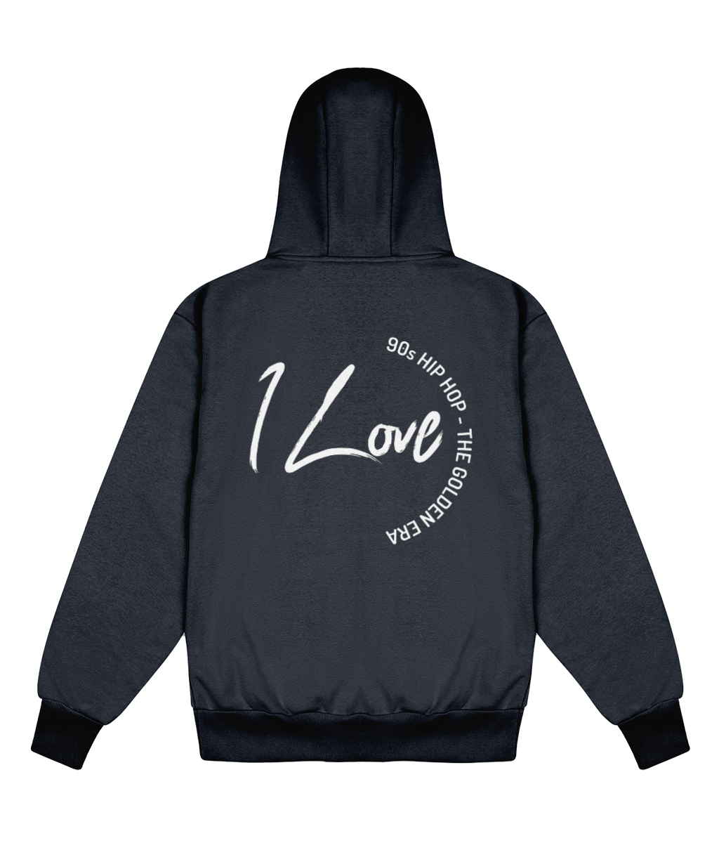 I Love 90s Hip Hop - Delux Heavyweight Hoodie