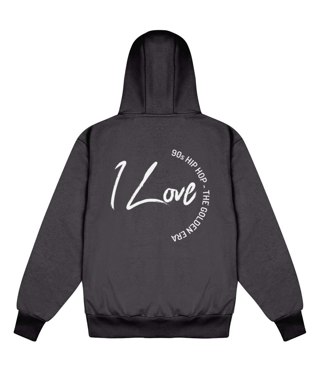 I Love 90s Hip Hop - Delux Heavyweight Hoodie