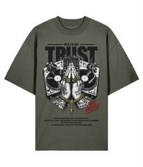In DJs We Trust Original - Organic Oversize Tee -