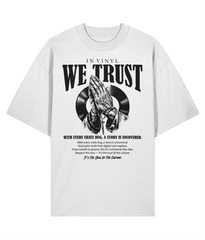 In VInyl We Trust - Organic Oversize Tee -