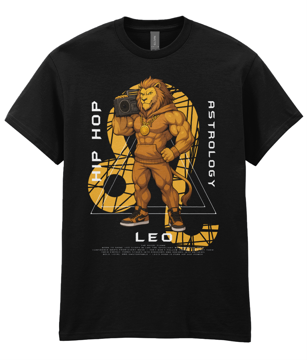 Hip Hop Astology T-Shirt - Leo