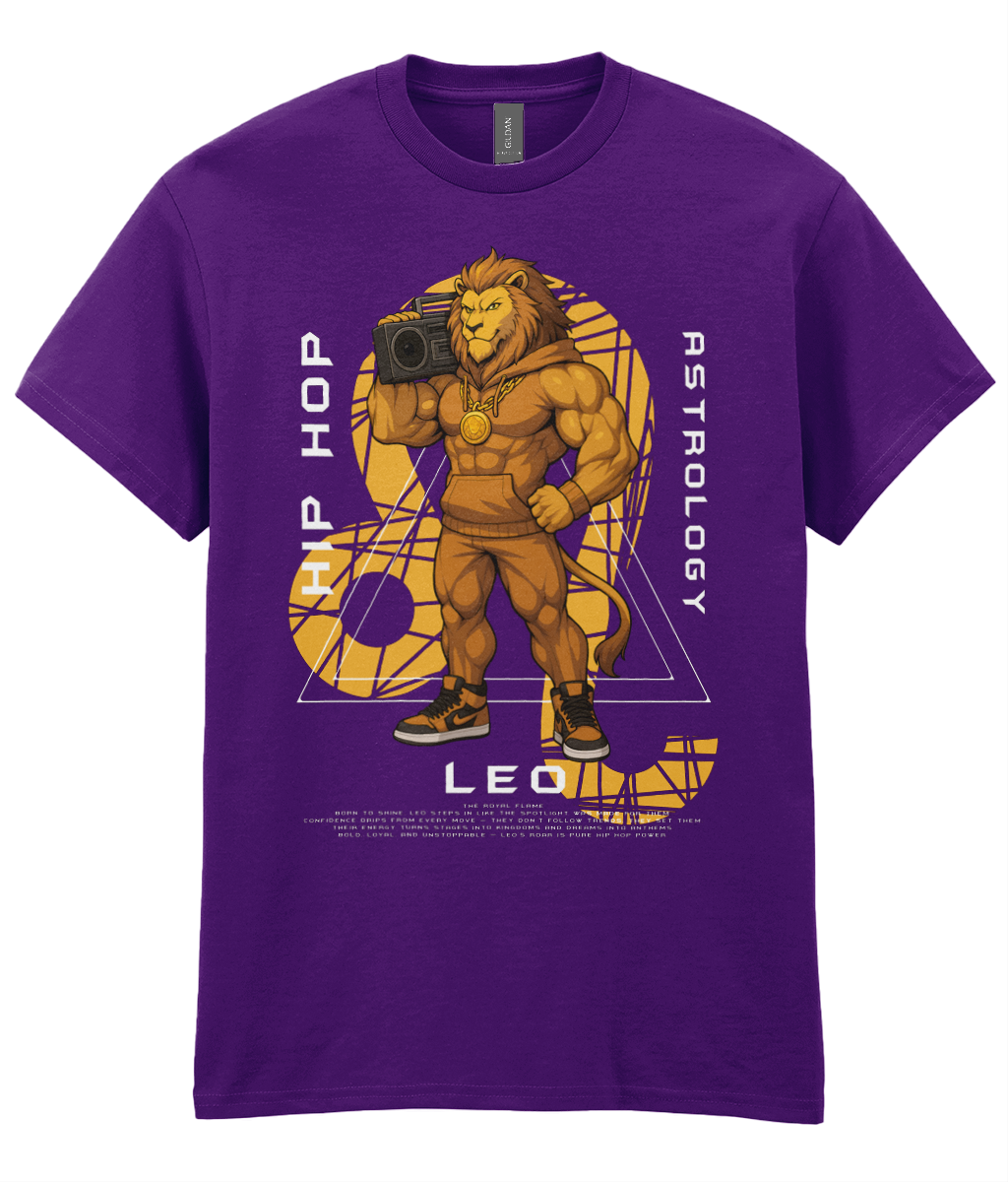 Hip Hop Astology T-Shirt - Leo