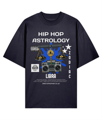 Hip Hop Astrology – Libra Zodiac Oversize Tee