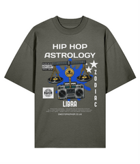 Hip Hop Astrology – Libra Zodiac Oversize Tee