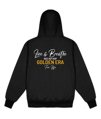 Live & Brethe 90s Hip Hop - Delux Heavyweight Hoodie