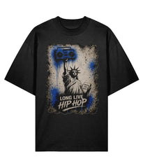 Long Live Hip Hop - Oversize Organic Tee