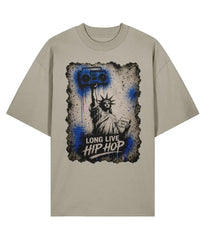 Long Live Hip Hop - Oversize Organic Tee