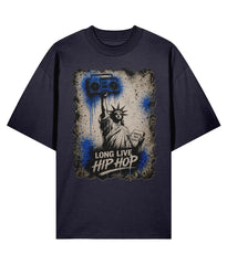 Long Live Hip Hop - Oversize Organic Tee