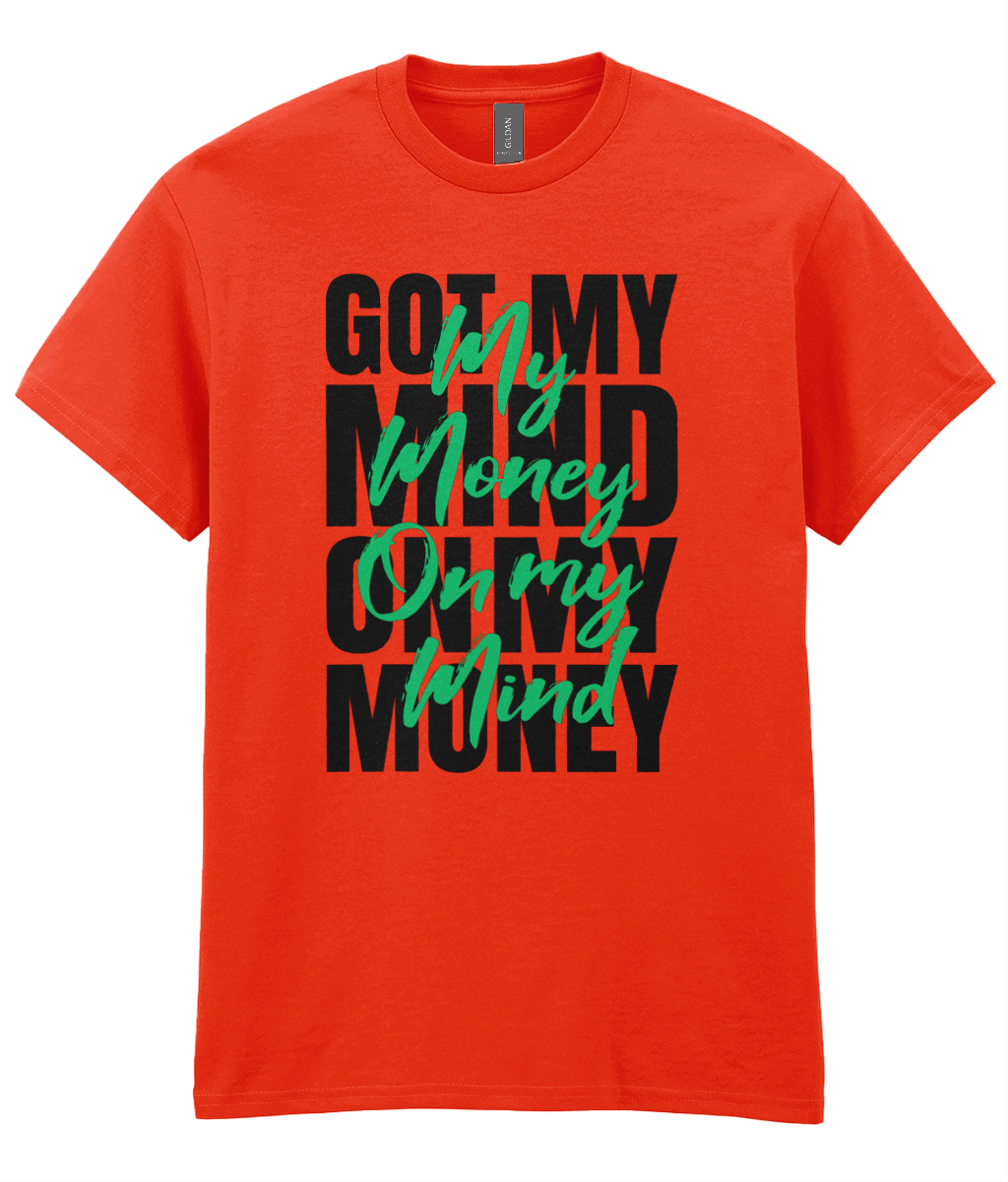 Money On My Mind - Hip Hop T-Shirts - 5 Colours