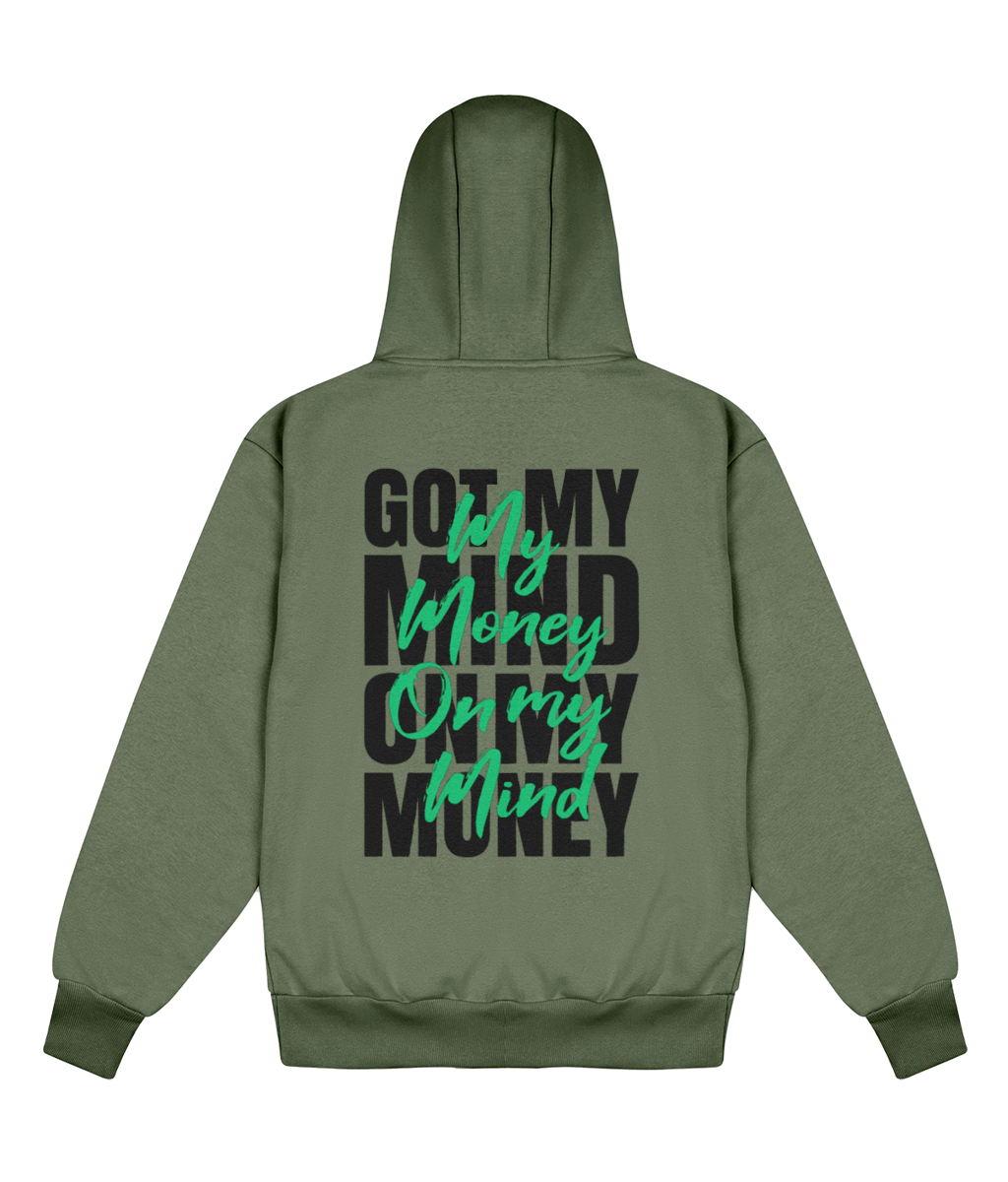 My Money On My Mind - Delux Hip Hop Hoodie (Heavyweight Edition)