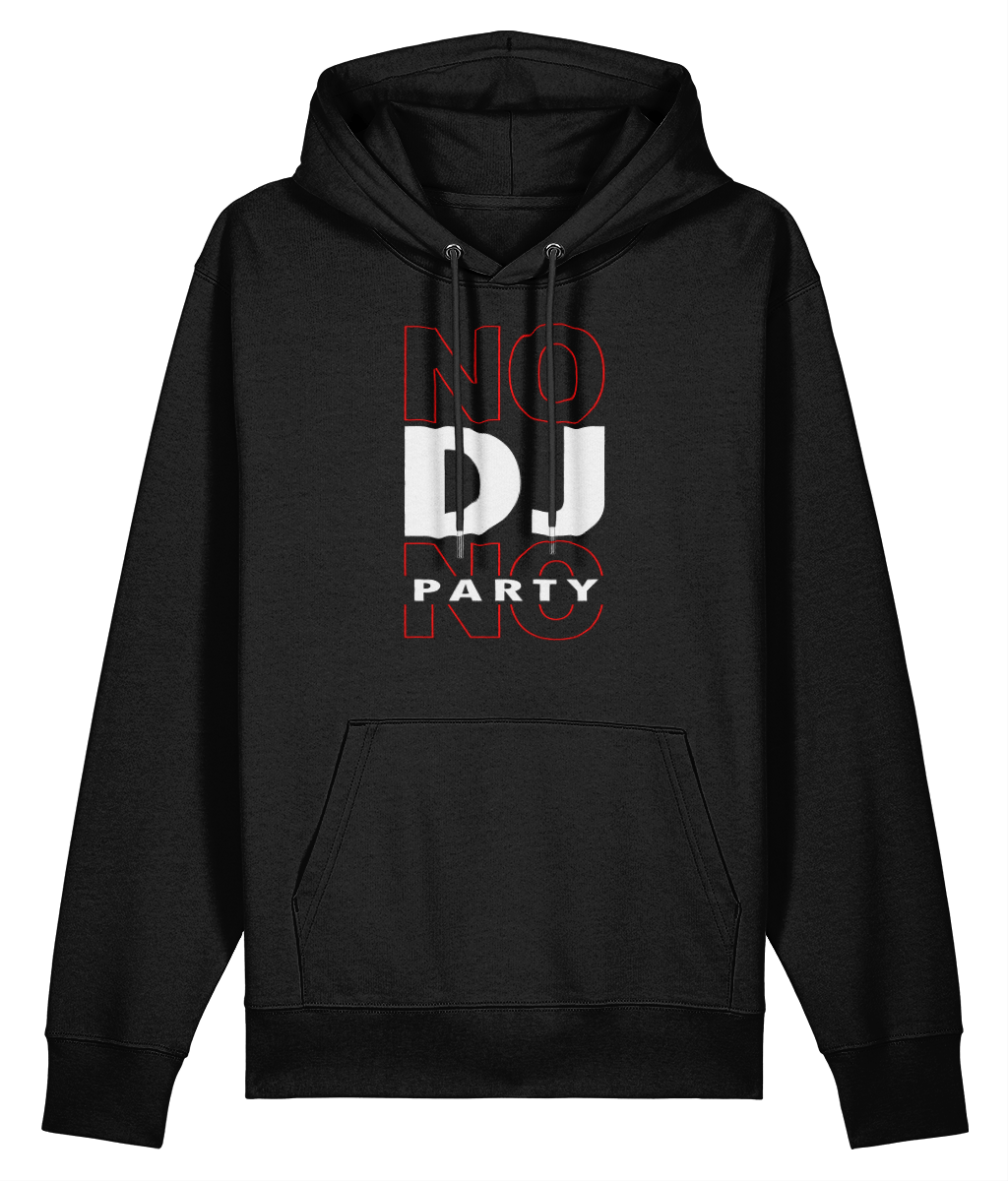 No DJ No Party - Organic Heavyweight Hoodie